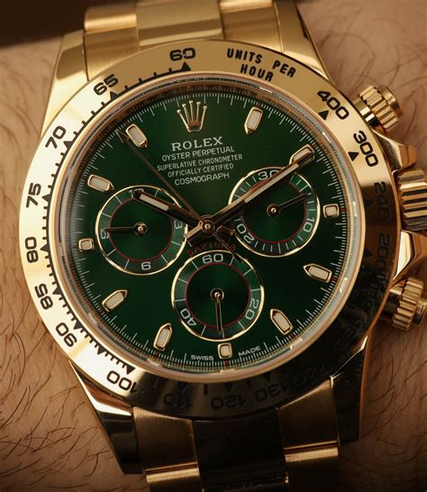 rolex verde daytona|rolex daytona green dial price.